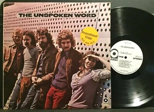 LP WHITE LABEL PROMO The Unspoken Word USA 1970 LP NM Psych/Rock - Picture 1 of 3