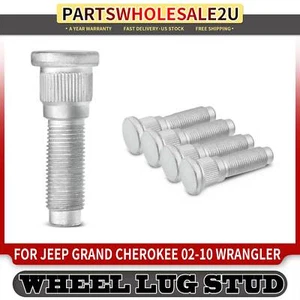 5pcs 1/2-20 Wheel Lug Stud for Jeep Wrangler 2007-2017 Grand Cherokee 2002-2010 - Picture 1 of 8