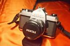 Ashai Pentax Sp1000 (Spotmatic) 35Mm Film Camera / Ptx 55Mm F1.8 Lens/ Case-Vgc+