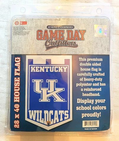 Kentucky Wildcats 28x40 Two Sided Banner [NEW] NCAA Flag Yard House Sign flag Cover