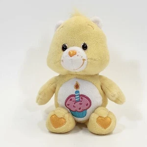 Care Bears 8" Birthday Bear Plush Collector's Edition 2002 Cupcake Stuffed Toy - Picture 1 of 8