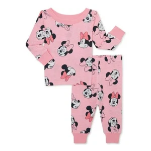 Toddler Holiday Character Pajamas, 2-Piece, Sizes 12M-5T (Minnie Mouse) - Picture 1 of 3
