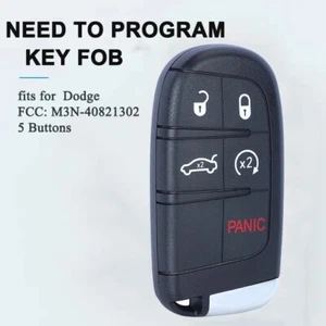 Fits For Chrysler Dodge 2011-2018 Smart Remote Key Fob M3N-40821302 ID 46 - Picture 1 of 6