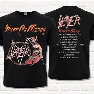 Slayer black T-Shirt, Show No Mercy (1983). Thrash Metal. Heavy Metal. - Picture 1 of 14