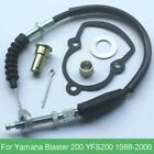 Rear Foot Pedal Brake Line Cable Kit Fit For Yamaha Blaster 200 YFS200 1988-2006