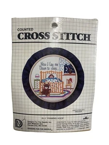 Vintage Child’s Prayer #3015 Cross Stitch Kit Designs ~ Needle 5” Hoop DMC Floss - Picture 1 of 3