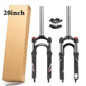 20inch BMX Folding Bike Oil Spring Suspension Front Fork Mountain Bicycle Fork - Picture 1 of 13