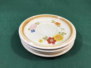 "4 vajilla de gres MIKASA Stone Manor Floribunda de 6,5"" platillos" - Imagen 1 de 3