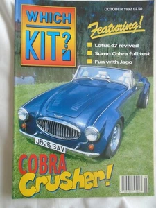 Which Kit? Oct 1992 Sumo Cobra,Jago, Lotus 47 replica - Picture 1 of 1
