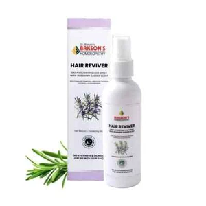 Bakson Hair Reviver Mist Spray Homeopathy Mist & BIOLIVE HAIR GAIN OIL 100ml - Picture 1 of 3