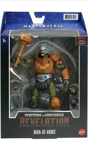 Masters of the Universe Revelations Man-At-Arms Masterverse Figure Brand New - Picture 1 of 1