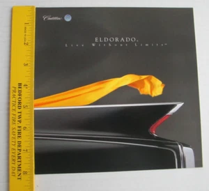 Excellent 1998 Cadillac Eldorado Sales Brochure Poster Fins Dealer    C91 - Picture 1 of 8