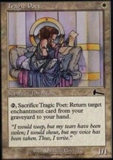 4 Tragic Poet - LP - Urza's Legacy - mtg - x4 4x