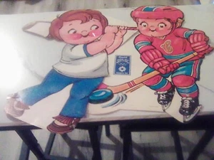 Campbell Soup Vintage 17" Campbell's Kids Advertising Olympic Lithos - Picture 1 of 5