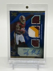 2019 PANINI XR FOOTBALL Terry McLaurin RPA ROOKIE TRIPLE  PATCH /49 Mint - Bild 1 von 2