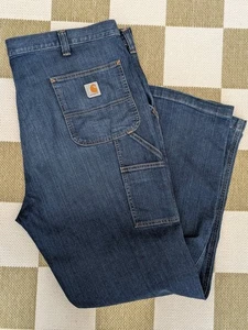 Carhartt Waist 44 Leg 32 Rugged Flex Straight Leg Relaxed Fit Carpenter Jeans - Picture 1 of 18