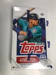 2023 Topps Series 1 Baseball Factory Sealed Hobby Box - Picture 1 of 1