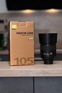 Nikon AF-S Nikkor 105mm f/1.4E ED Objektiv mit OVP - Bild 1 von 8