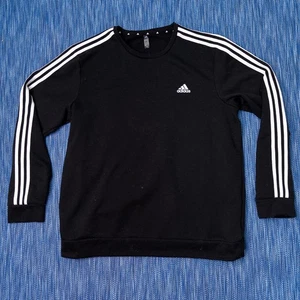 Adidas Primegreen Three Stripe Longsleeve Shirt Men's Size XL Black Classic - Picture 1 of 12