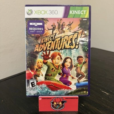 Kinect Adventures Microsoft Xbox 360 Video Game New Sealed. - Image 1 of 2
