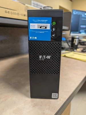 (OPEN BOX) EATON 5S1500LCD 1500 VA 900 Watts 10 Outlets UPS Warranty Valid - Image 1 of 4