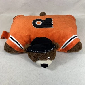 Cuscino Animali NHL Philadelphia Volantini Mascotte Orso Grande Peluche - Foto 1 di 16
