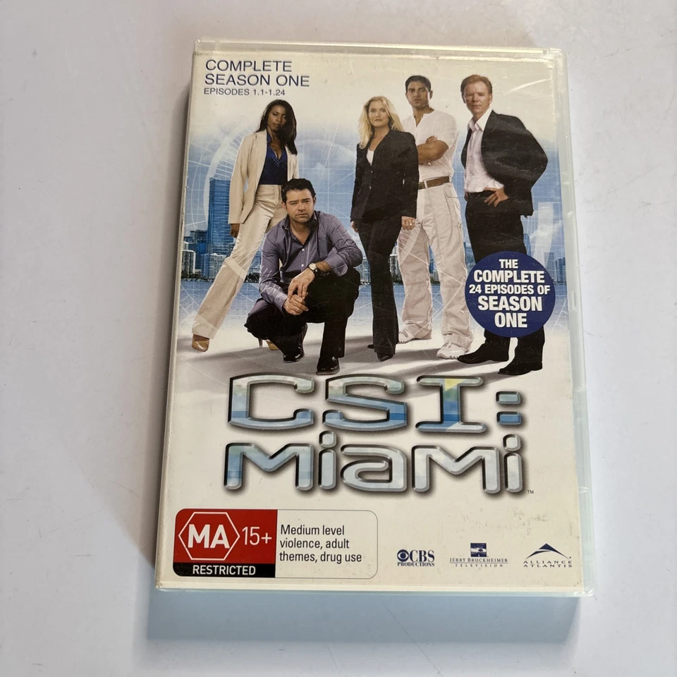 Csi Miami : Season 1 (DVD, 2002) Region 4 - image 1 of 4