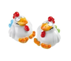 Goebel Adam & Zeige Line Gerd & Gerda Gaga Set Salt & Pepper Porcelain H 5 Cm - Picture 1 of 1