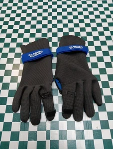 Guantes de pesca de neopreno Glacier Glove - talla pequeña - correa negra/azul - Imagen 1 de 5