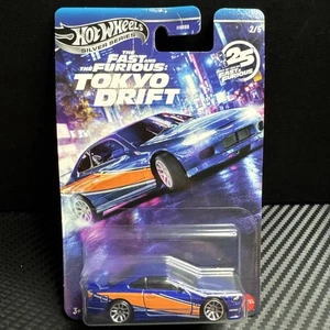 2026 HOT WHEELS Fast & Furious Nissan Silvia S15 Orange / Blue Tokyo Drift 2/5 - Picture 1 of 4