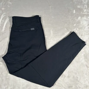 Projek Raw Pants Mens 38 Black Tapered Fit Stretch Zip Pocket Modern Urban Style - Picture 1 of 24