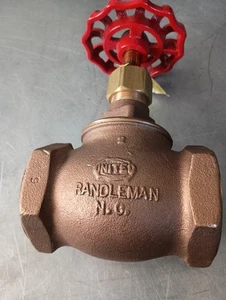 NEW UNITED RANDLEMAN 125SUL-2 GLOBE VALVE 2" FPT 200 WOG FREE SHIPPING USA - Picture 1 of 7