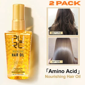 2XPURC Morocco Argan Oil Nourishing Hair Oil Smoothing Hair Serum Treatment Care - Bild 1 von 6