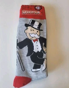 Monopoly 2er Pack Socken Hasbro Schuhgröße 6-12 - Bild 1 von 5