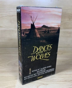 Dances with Wolves VHS Cassette New Sealed 1993 Vintage Kevin Costner Orion - Bild 1 von 4