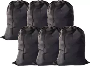 Extra Large Laundry Bag 6 Pack, Travel Laundry Bags with Drawstring Closure, 30" - Picture 1 of 6
