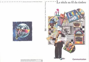 Document Philatélique 1er Jour : 24 2001 Le Siècle au fil du Timbre Communicat. - Picture 1 of 2
