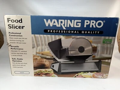 Cortadora de alimentos eléctrica profesional Waring Pro FS155 nueva Foto 1 de 4