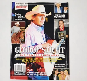 George Strait Country Weekly Special Edition Issue 2013 The Cowboy Rides Away - Picture 1 of 18