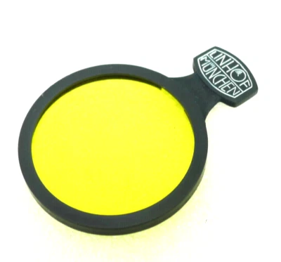Linhof 42mm Deslizable Drop-In AMARILLO 1 Filtro - NUEVO Foto 1 de 3