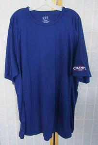 NIB CSG Uniform Jersey Logo Crew Neck Blue Short Sleeve T-Shirt Men's Size M - Picture 1 of 4
