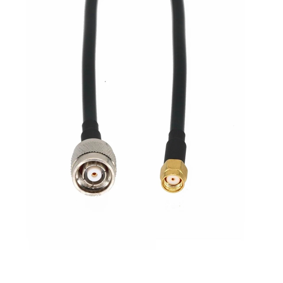 RP-SMA Male to RP-TNC Male RG58 Cable 1~16FT For Repeater Radio Diplexer Antenna - Image 1 of 2