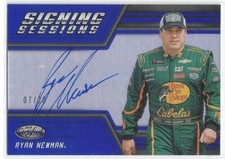 2018 Panini Certified Racing Ryan Newman Signning Sessions Blue Auto SS-RN 07/20