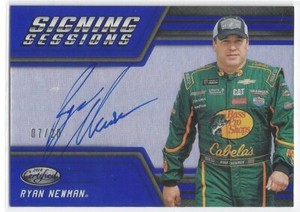 2018 Panini Certified Racing Ryan Newman Signning Sessions Blue Auto SS-RN 07/20