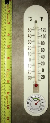 Thermometer with Hygrometer - Home, Office, Garage, Greenhouse, Garden - Image 1 of 4