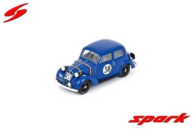 1:43 SPARK Simca 8 1.1L #38 24H Le Mans 1939 Camerano Louveau S9427 Model - Image 1 of 2