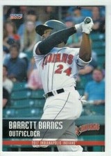 2017 Indianapolis Indians (Triple A-Pittsburgh Pirates) Barrett Barnes