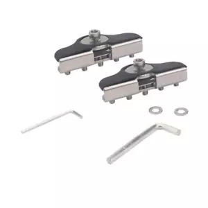 Led Light Bar Mounting Brackets 2pcs Universal Hood Work Light Pods Clamp Holder - Picture 1 of 8