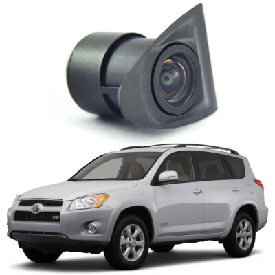HD CCD Car Front View Camera Logo Embedded Waterproof for 2007-2012 Toyota RAV4 - Image 1 of 4