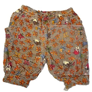 Oilily De Colección Bebé Niña 12-18 meses (74) Pantalones de pana florales burbuja/globo - Imagen 1 de 11